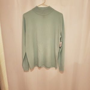 Sag Harbor mock turtleneck